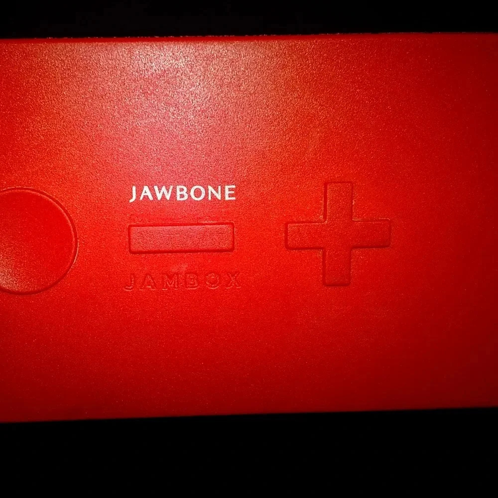 Red Portable Jambox by Jawbone